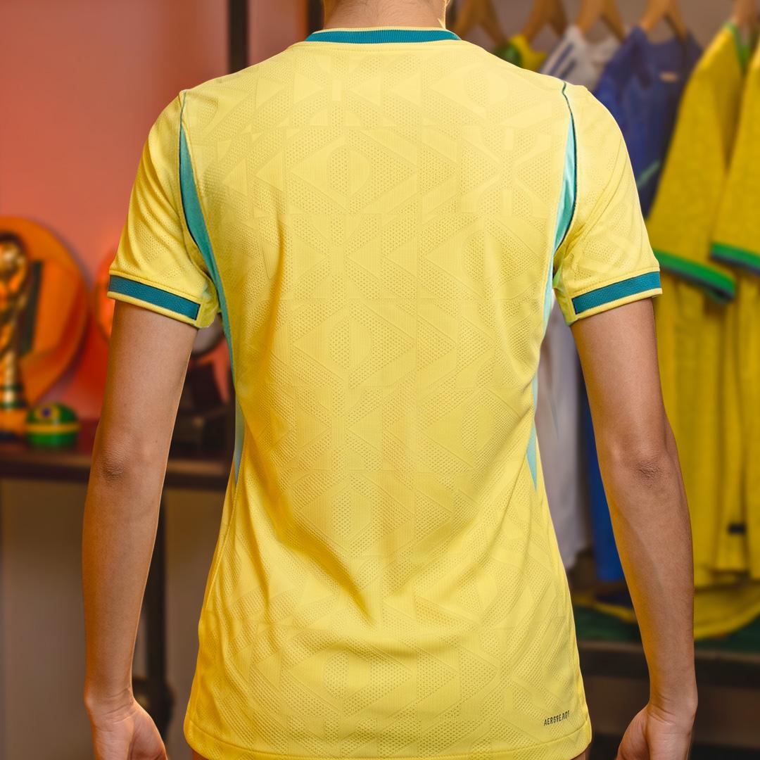 Camisa Feminina Brasil 2026/27 I Jogador [PRONTA ENTREGA] - imagem 3