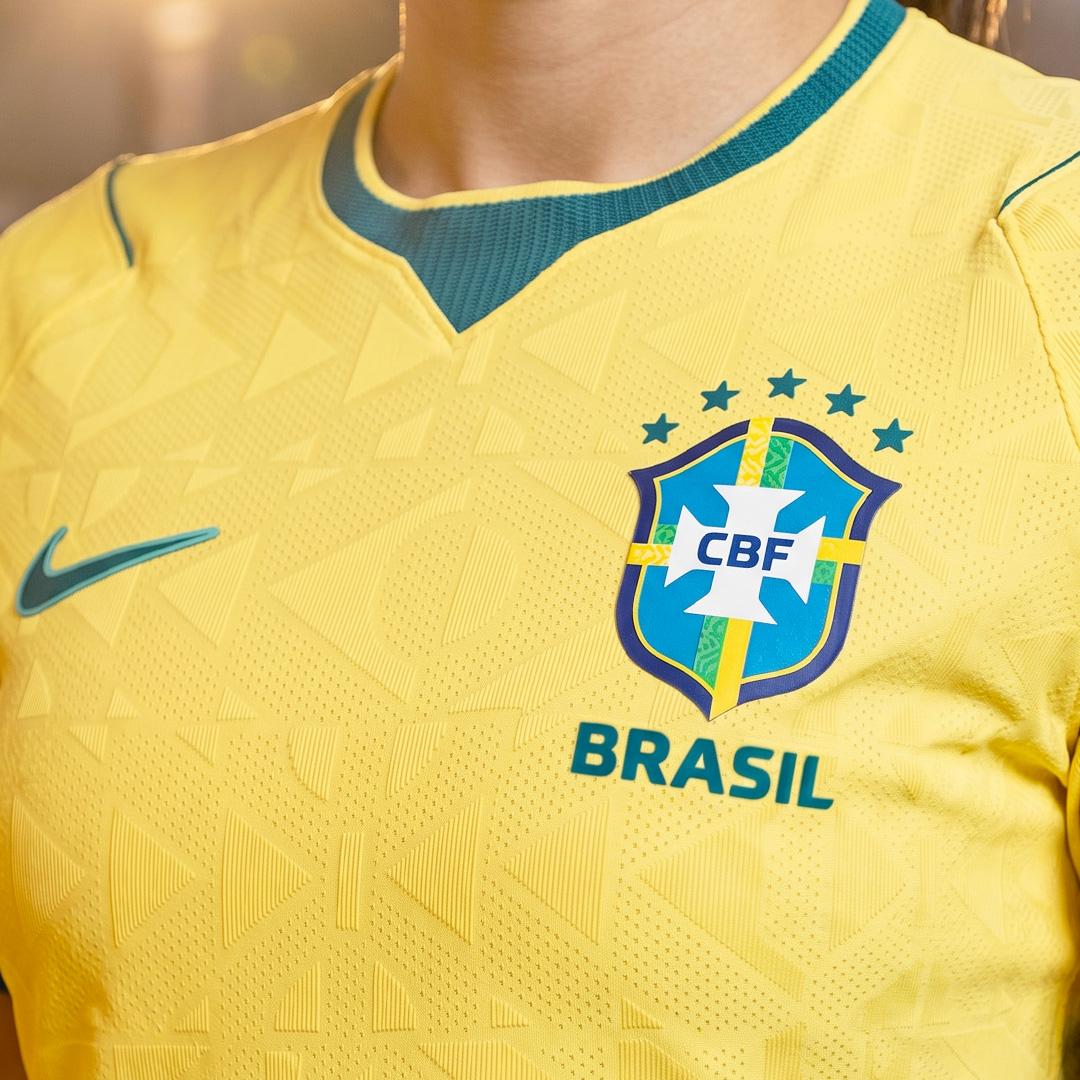 Camisa Feminina Brasil 2026/27 I Jogador [PRONTA ENTREGA] - imagem 6