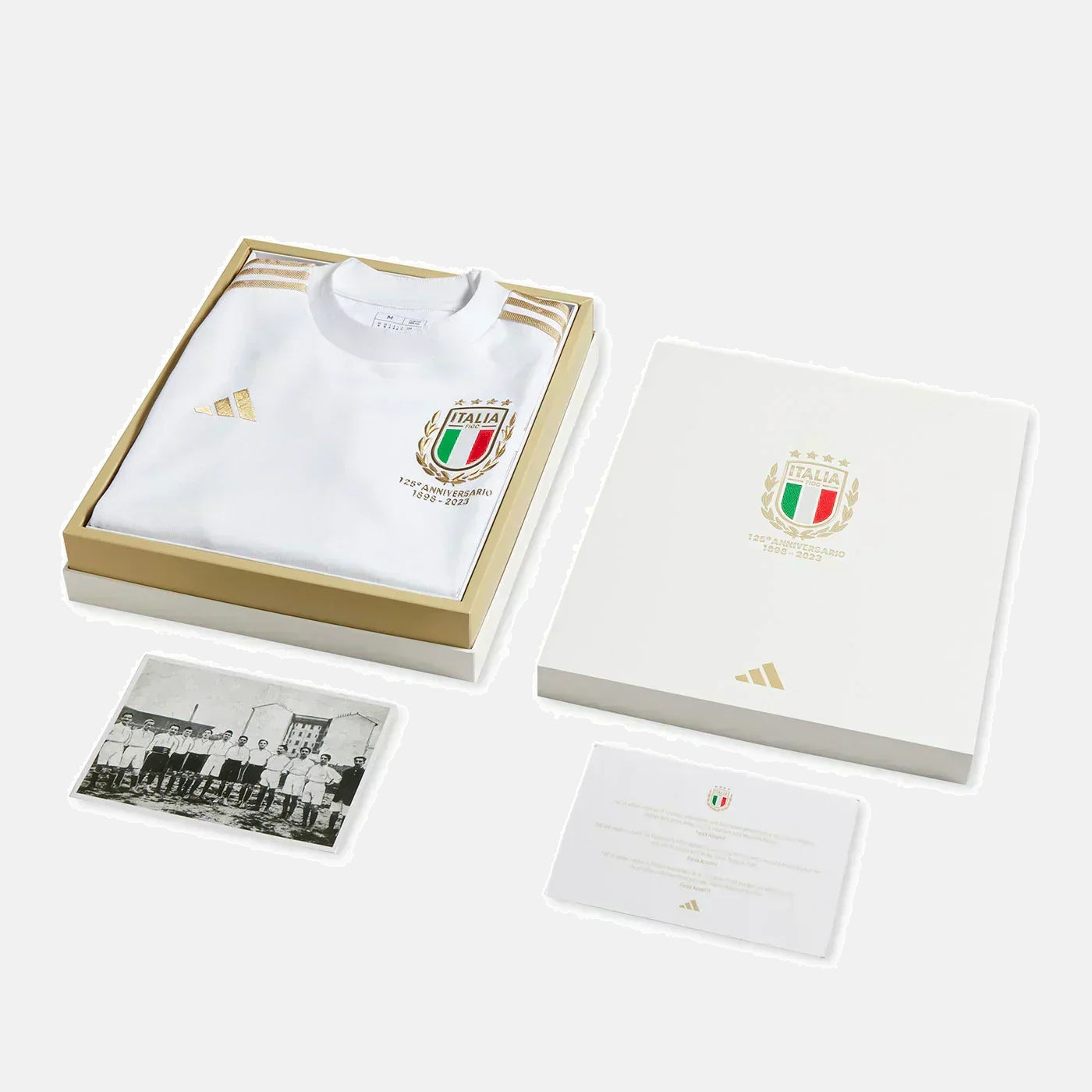 Camisa Adidas Itália 125th Anniversary - imagem 4