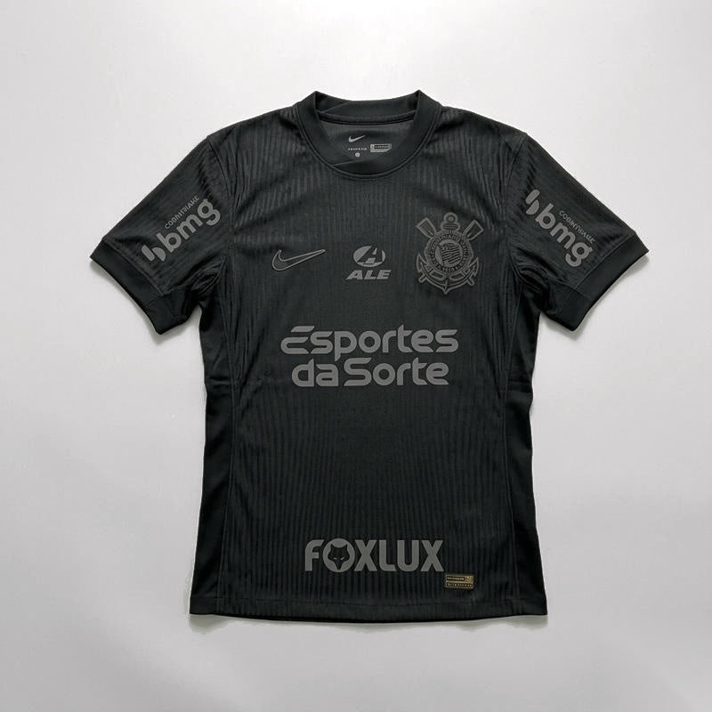 Camisa Corinthians 2024/25 II Jogador Todos os Patrocínios [PRONTA ENTREGA] - imagem 1