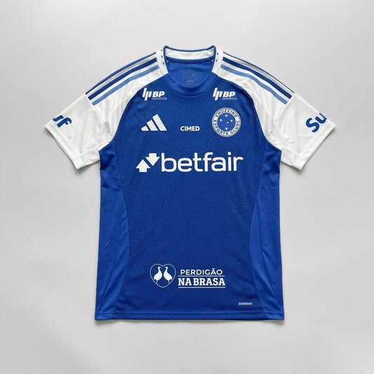 Camisa Cruzeiro 2025/26 I Torcedor Todos os Patrocínios [PRONTA ENTREGA] - imagem 1