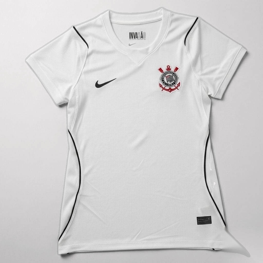 Camisa Feminina Corinthians 2026/27 I Torcedor [PRONTA ENTREGA] - imagem 1