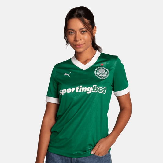 Camisa Feminina Puma Palmeiras 2025/26 I Torcedor - imagem 1