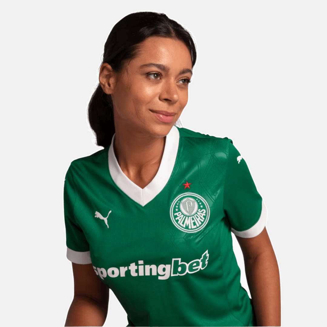 Camisa Feminina Puma Palmeiras 2025/26 I Torcedor - imagem 2