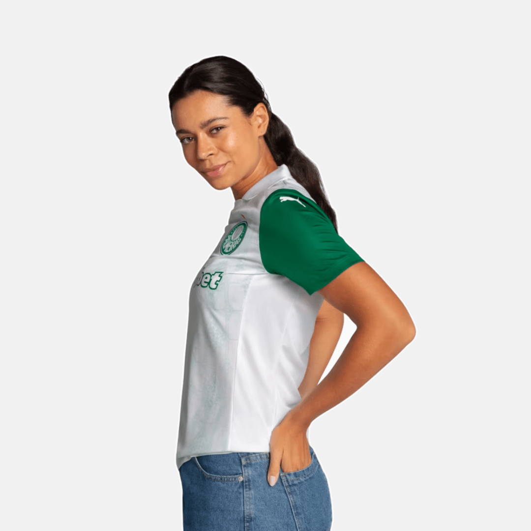 Camisa Feminina Puma Palmeiras 2025/26 II Torcedor - imagem 3
