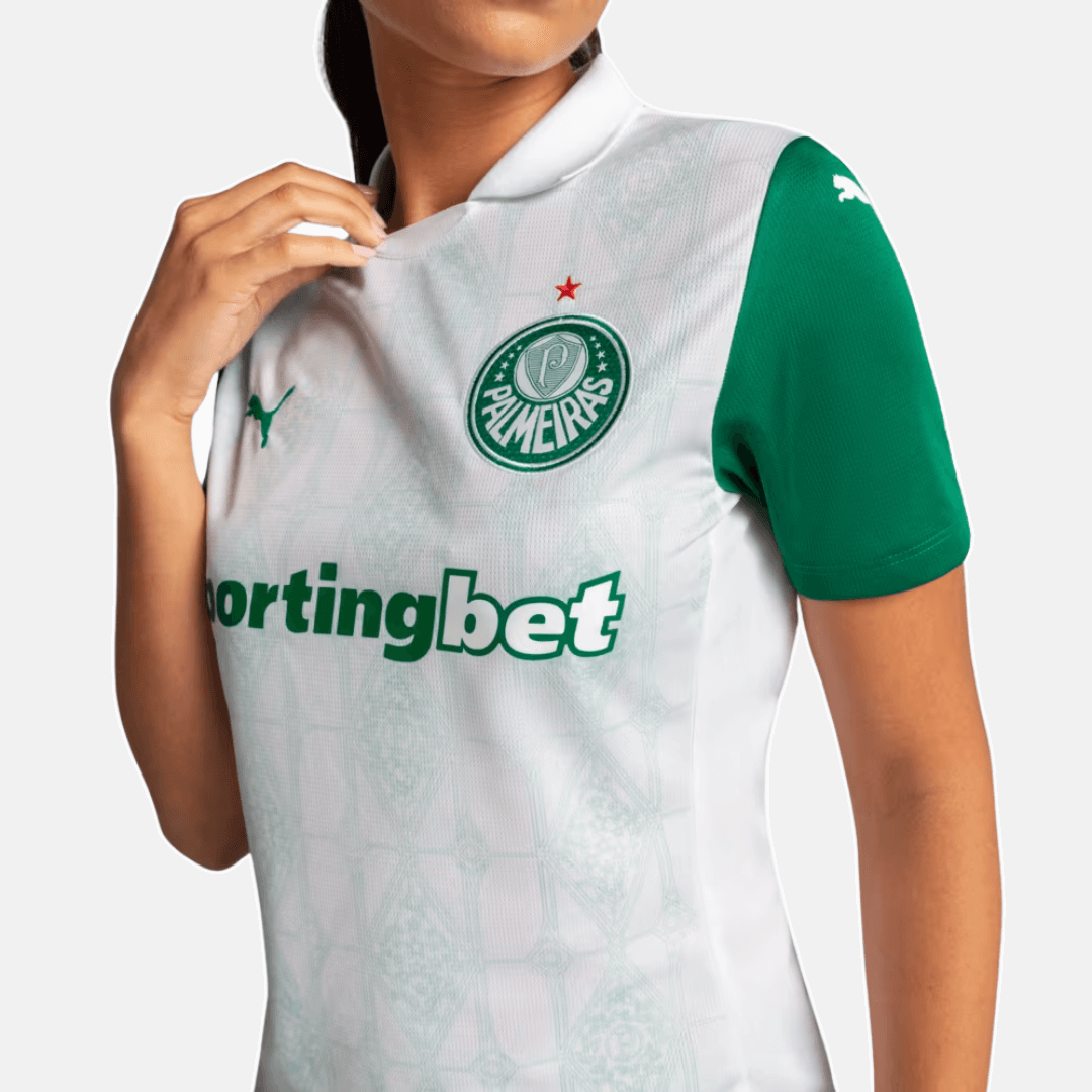 Camisa Feminina Puma Palmeiras 2025/26 II Torcedor - imagem 4