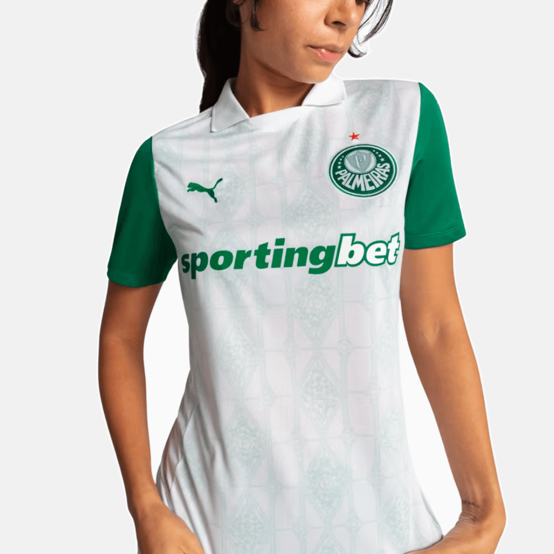 Camisa Feminina Puma Palmeiras 2025/26 II Torcedor - imagem 2