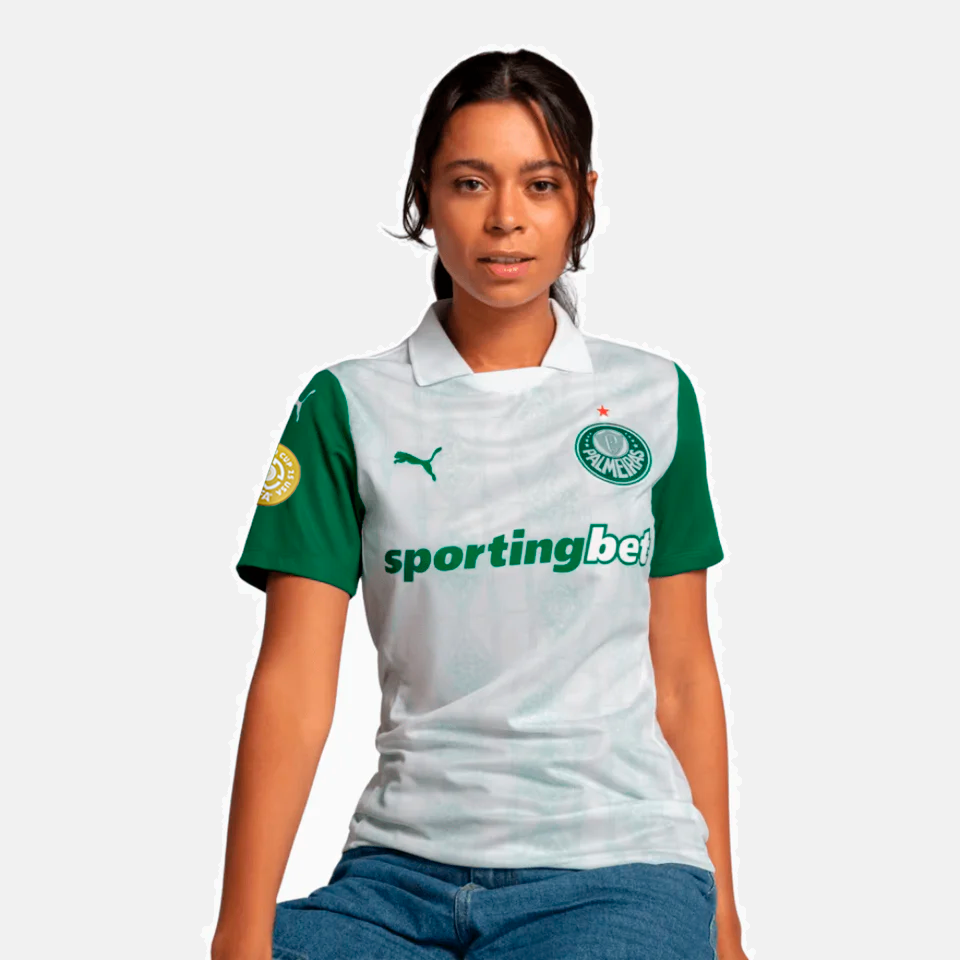 Camisa Feminina Puma Palmeiras 2025/26 II Torcedor - imagem 5