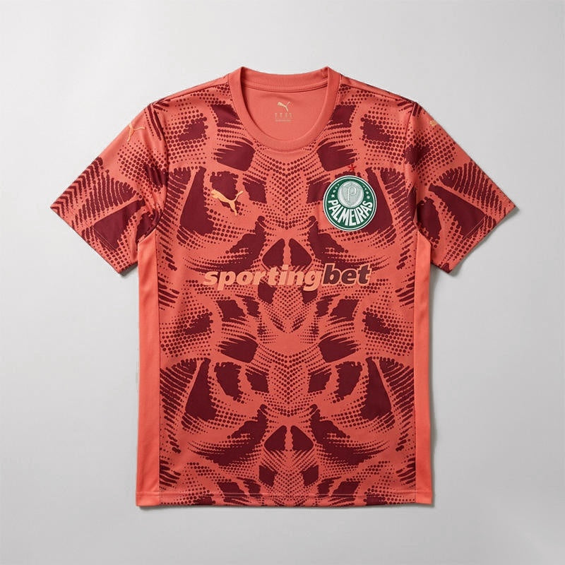 Camisa Goleiro Palmeiras 2025/26 Vermelho [PRONTA ENTREGA] - imagem 1