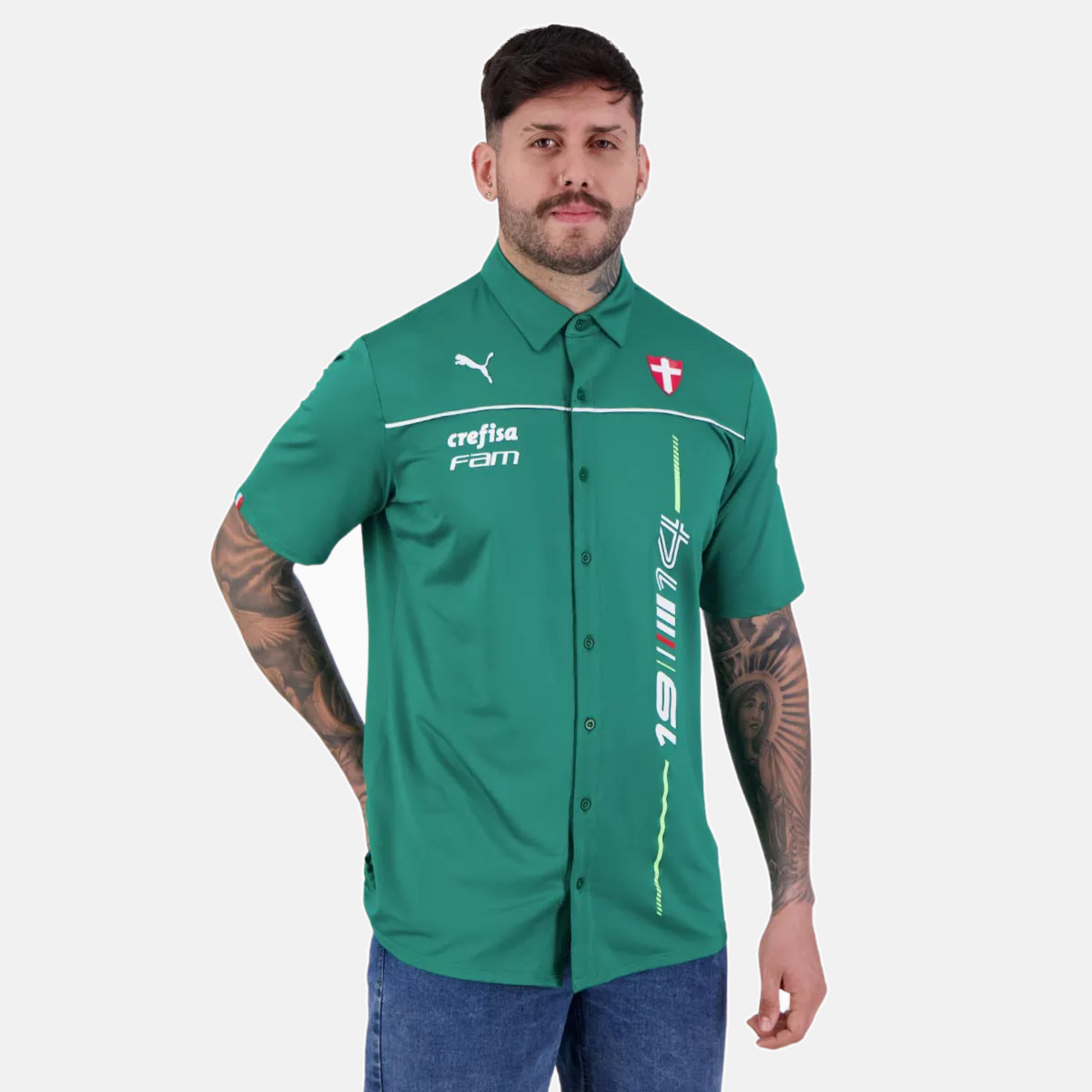 Camisa Palmeiras Puma MotorsportCamisa Palmeiras Puma Motorsport - imagem 4