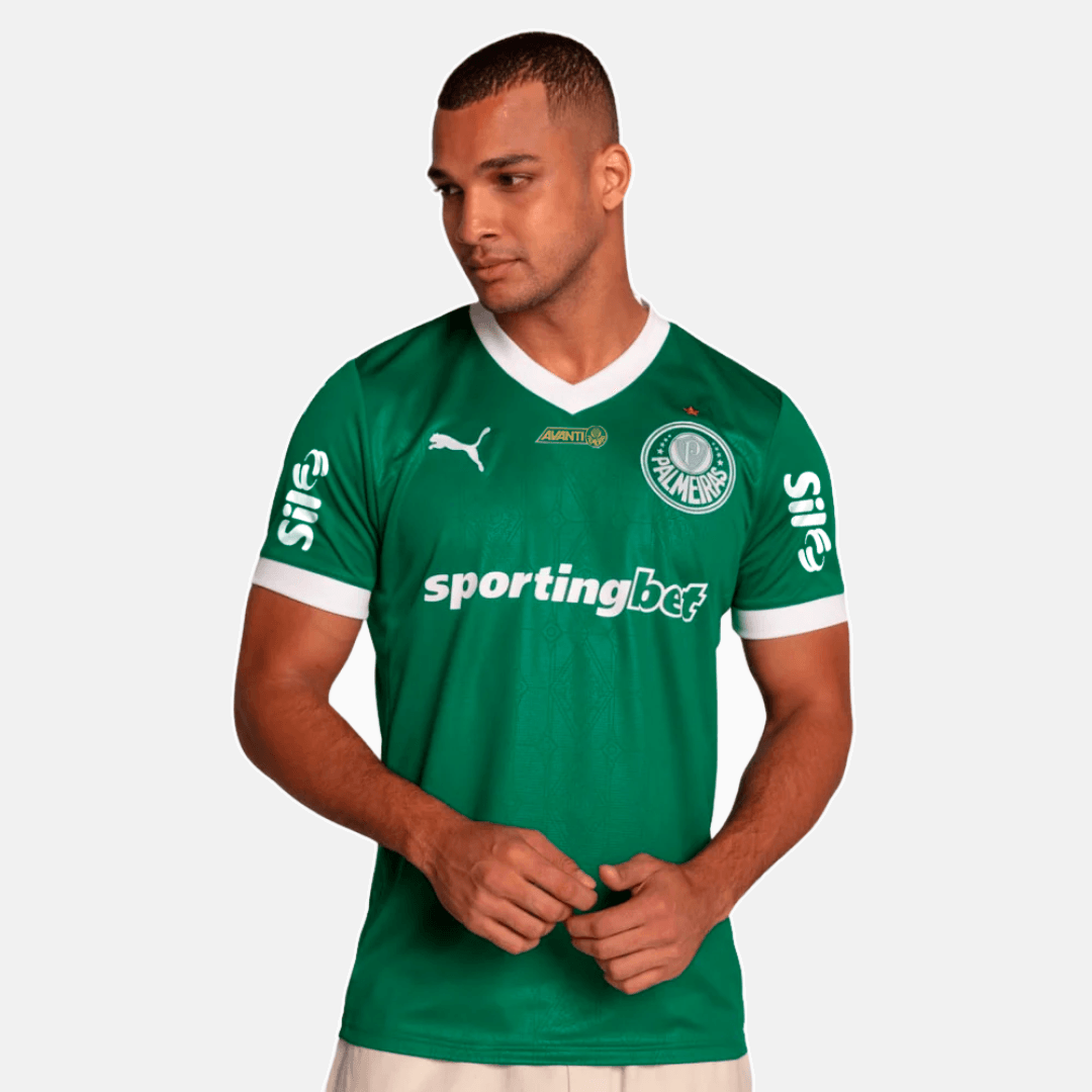 Camisa Puma Palmeiras 2025/26 I Com Patrocínios - imagem 3