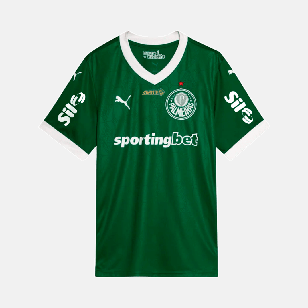 Camisa Puma Palmeiras 2025/26 I Com Patrocínios - imagem 1