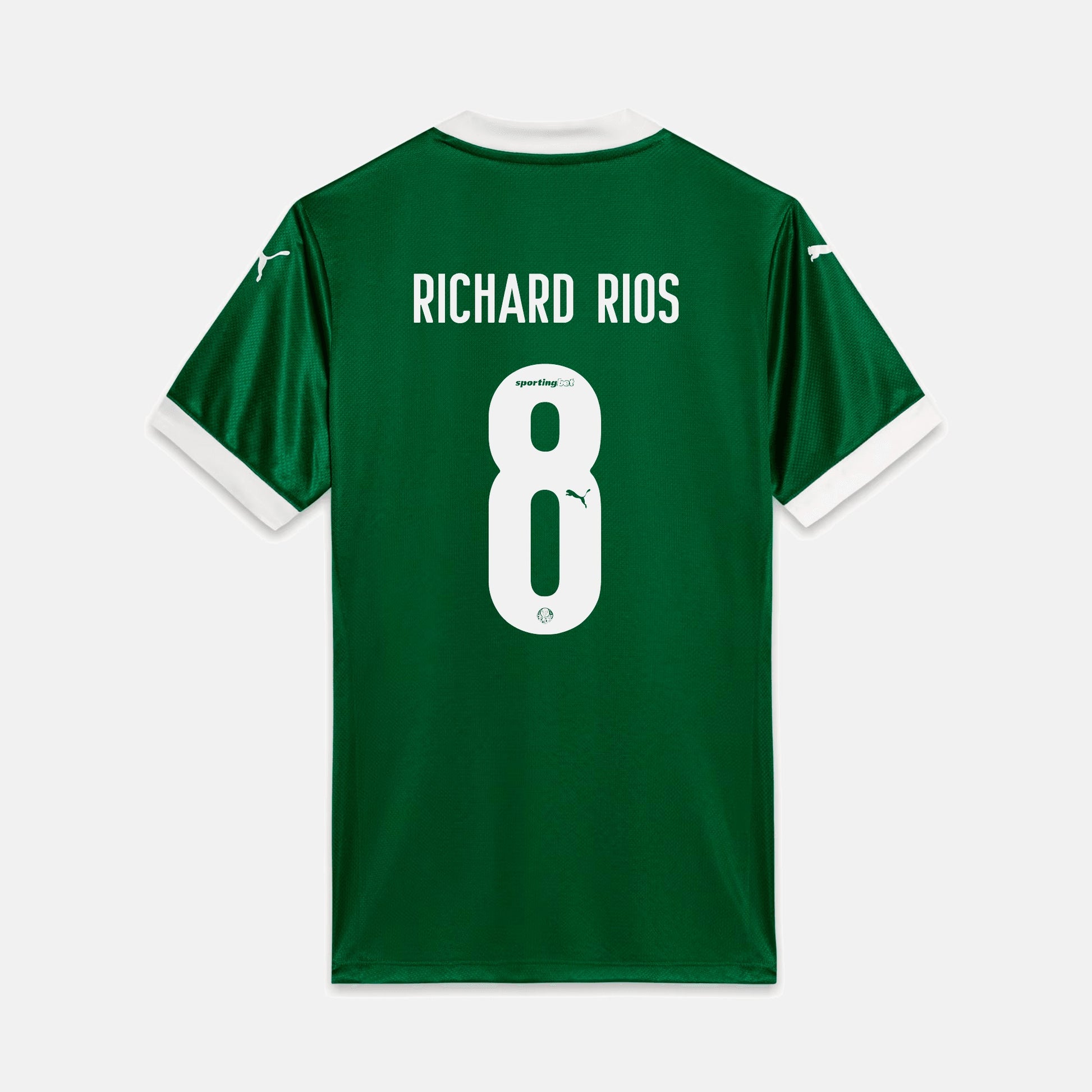 Camisa Puma Palmeiras 2025/26 I - Richard Rios N° 8 - imagem 1