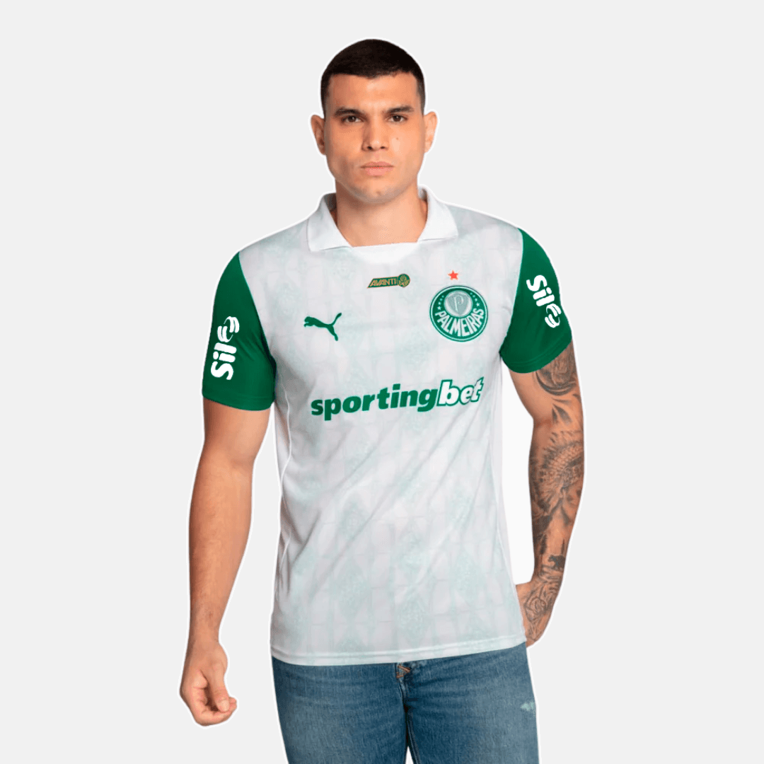 Camisa Puma Palmeiras 2025/26 II Com Patrocínios - imagem 4