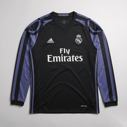 Camisa Retrô Real Madrid 2016 Manga Longa [PRONTA ENTREGA] - imagem 1