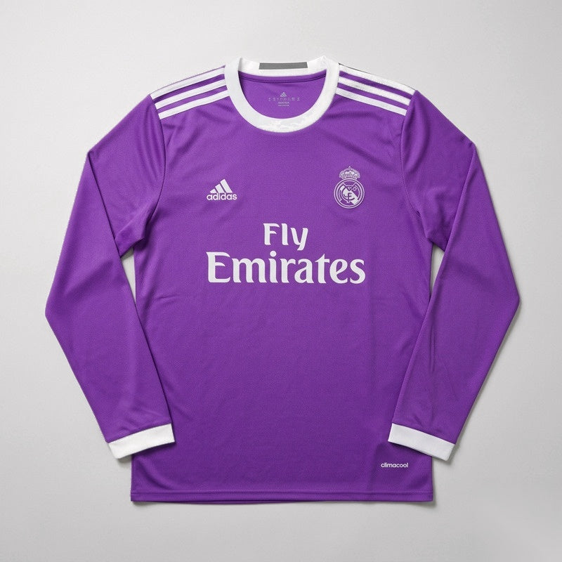 Camisa Retrô Real Madrid 2017 Manga Longa [PRONTA ENTREGA] - imagem 1