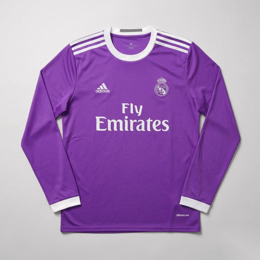 Camisa Retrô Real Madrid 2017 Manga Longa [PRONTA ENTREGA] - imagem 1