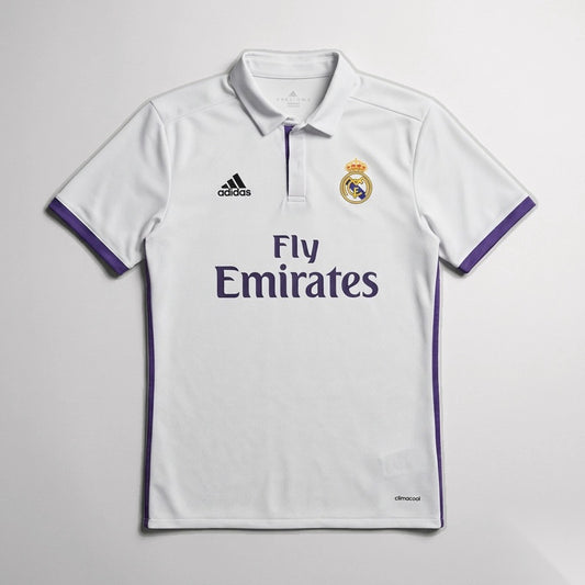Camisa Retrô Real Madrid 2017 Modelo 2 [PRONTA ENTREGA] - imagem 1