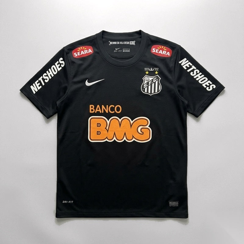Camisa Retrô Santos 2012 Preta [PRONTA ENTREGA] - imagem 1