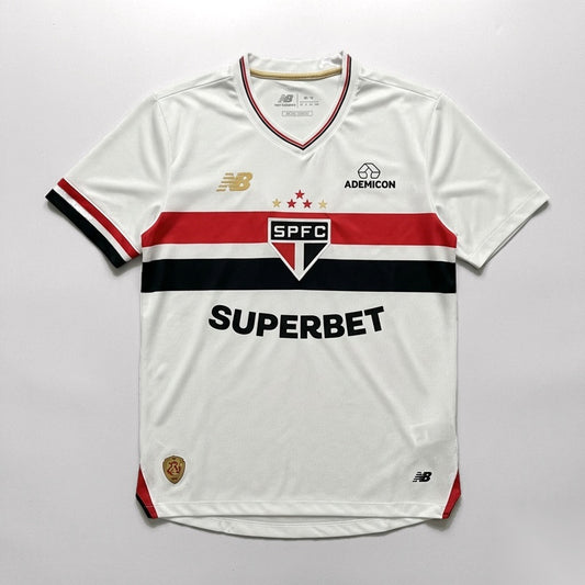 Camisa São Paulo 2025/26 I Torcedor Patrocinador Master [PRONTA ENTREGA] - imagem 1