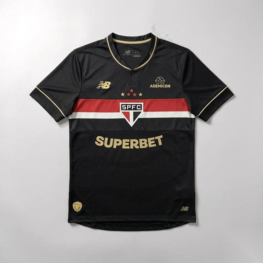Camisa São Paulo 2025/26 III Torcedor Todos os Patrocínios [PRONTA ENTREGA] - imagem 1