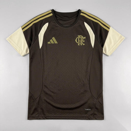 Camisa Treino Flamengo 2026/27 Marrom [PRONTA ENTREGA] - imagem 1