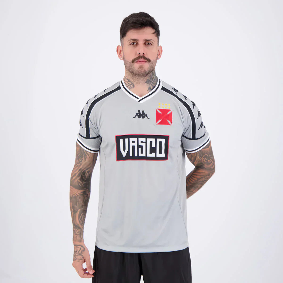 Camisa Kappa Vasco Aquecimento 2025 - imagem 1