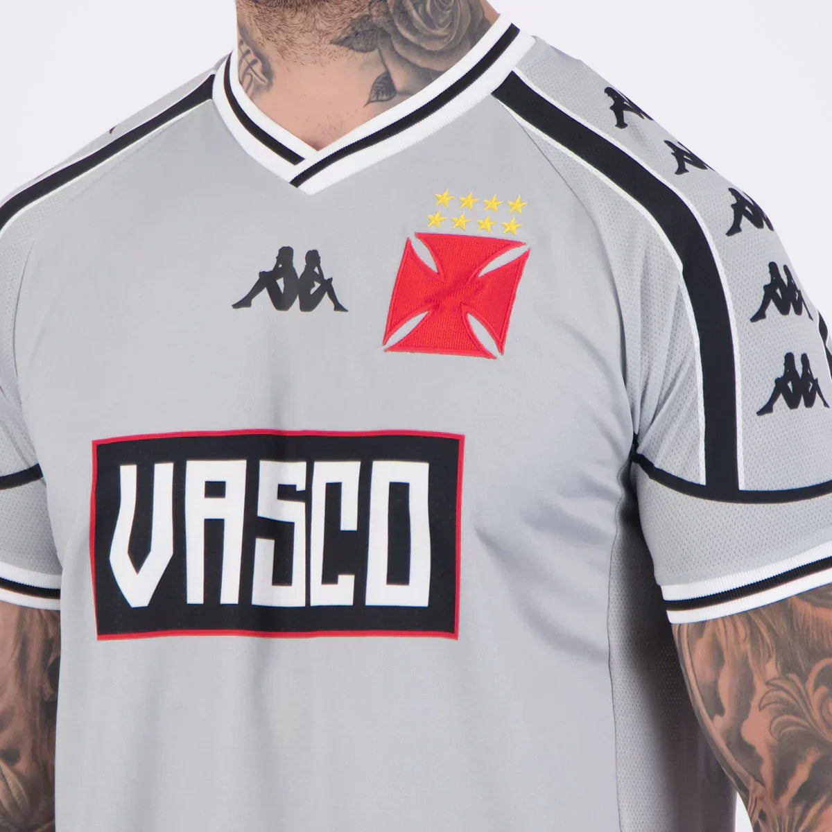 Camisa Kappa Vasco Aquecimento 2025 - imagem 5