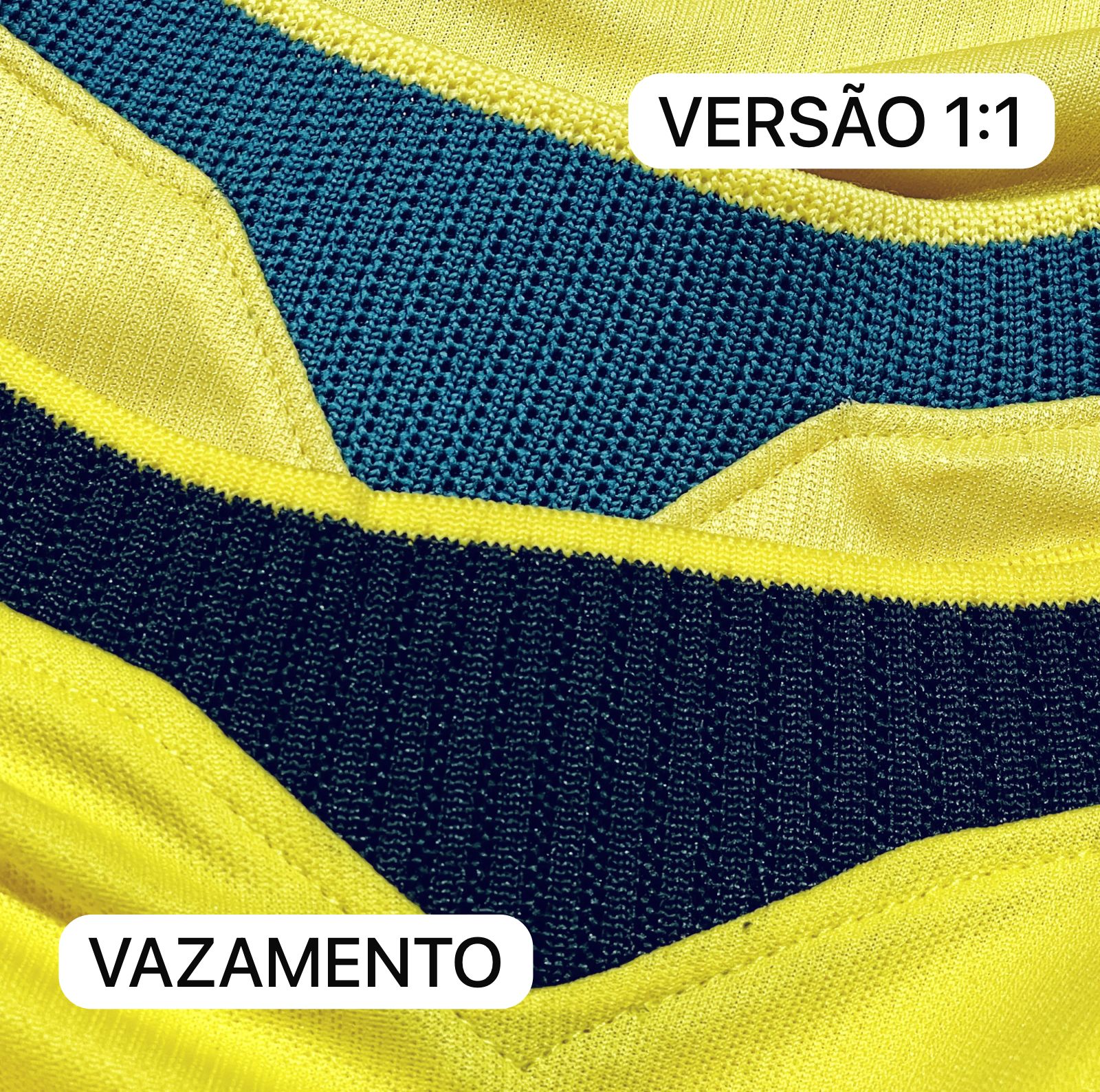 Camisa Brasil 2026/27 I Jogador Versão Vazamento [PRONTA ENTREGA] - imagem 2