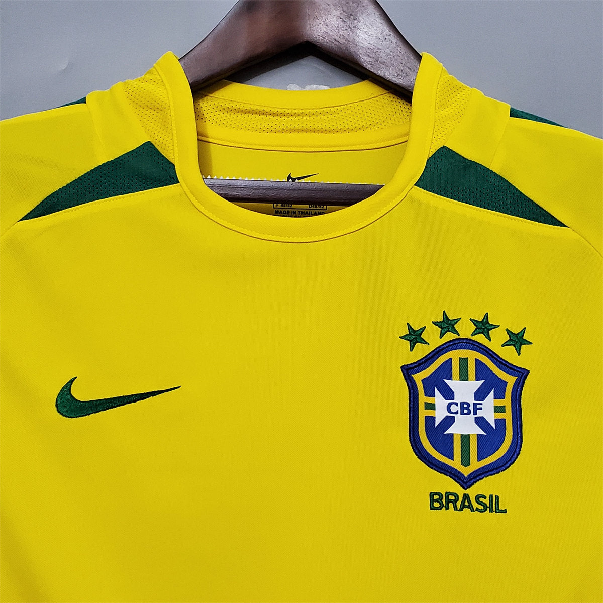 Camisa Seleção Brasil Home - Retrô 2002 - imagem 8