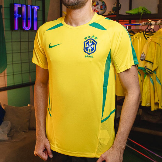 Camisa Retrô Brasil 2002 I [PRONTA ENTREGA] - imagem 1