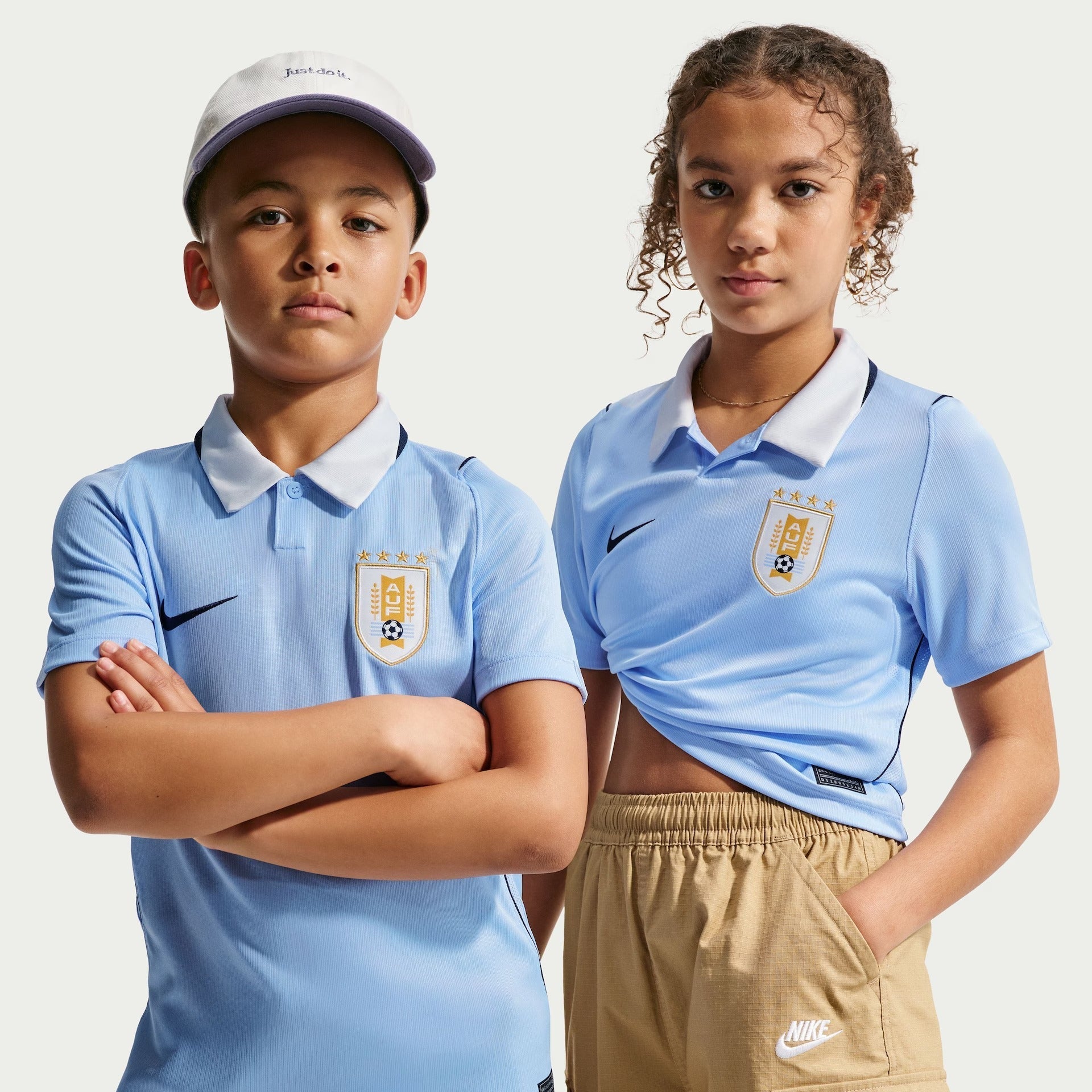 Conjunto Infantil Uruguai 2026/27 I Kit - imagem 1