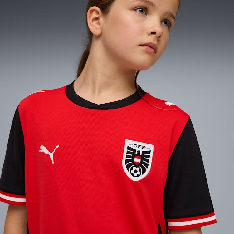 Camisa Infantil Áustria 2026/27 I - imagem 2