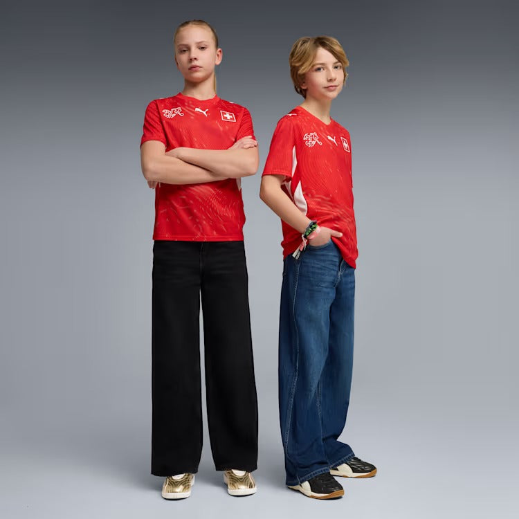 Camisa Infantil Suíça 2026/27 I - imagem 1