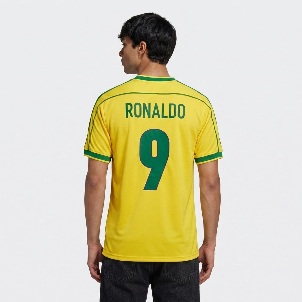 Camisa Retrô Brasil 1998 [PRONTA ENTREGA] - imagem 2