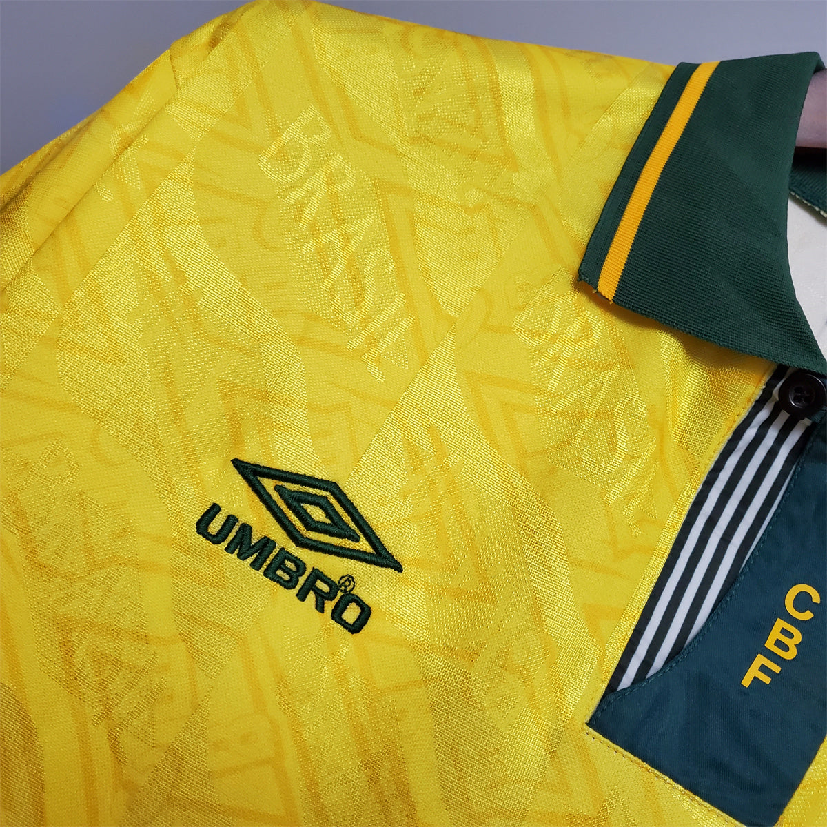 Camisa Seleção Brasil Home - Retrô 1991/92 - imagem 7