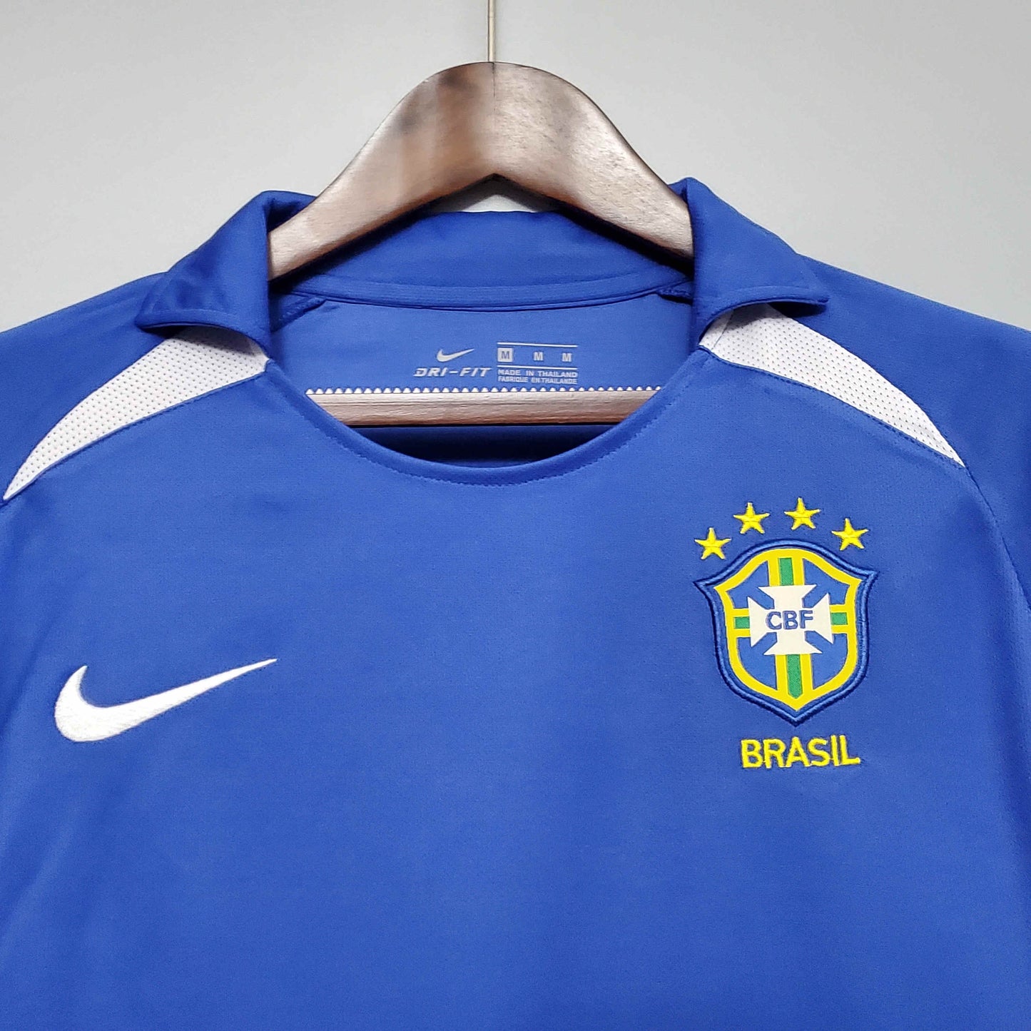 Camisa Seleção Brasil II - Retrô 2002 - imagem 6
