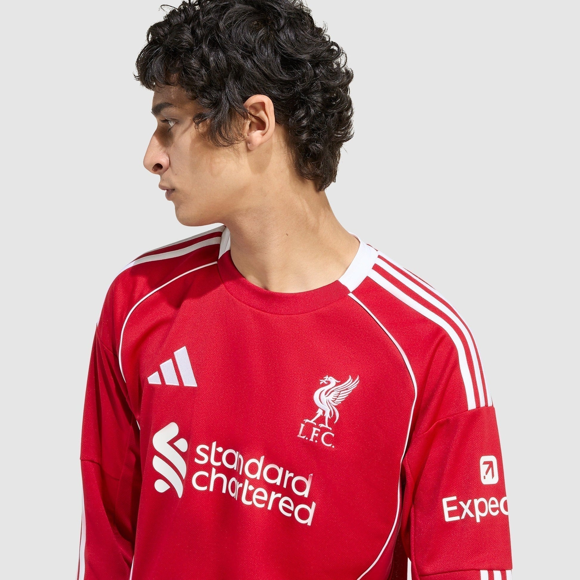 Camisa adidas Liverpool 2025/26 I Manga Longa - imagem 4