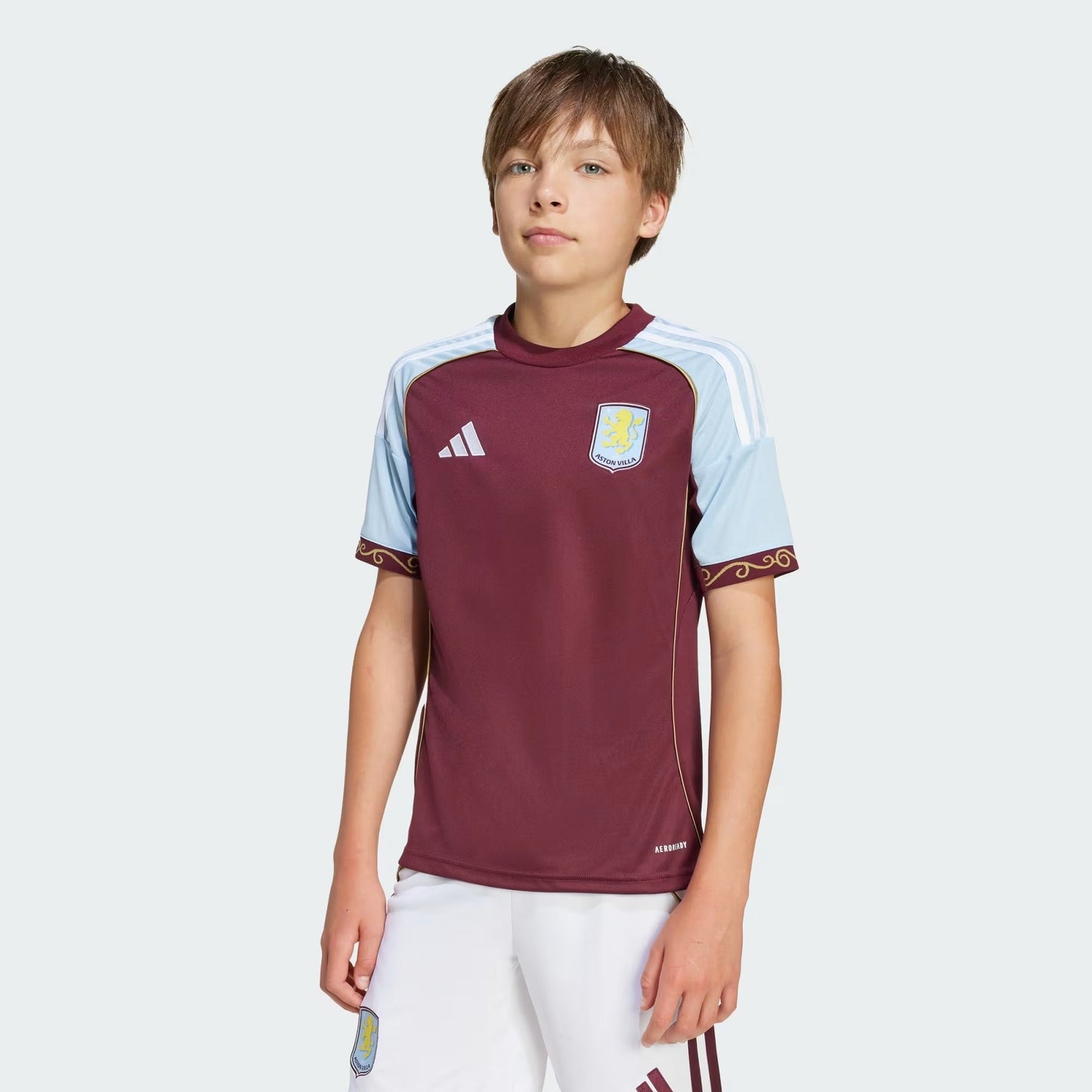 Conjunto Infantil Adidas Aston Villa 2025/26 I - imagem 2