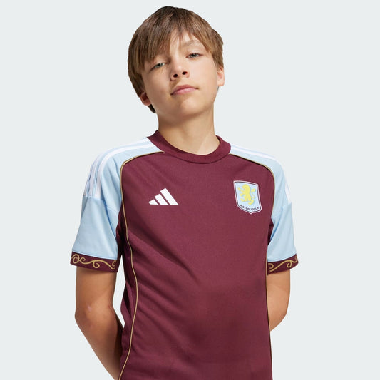 Conjunto Infantil Adidas Aston Villa 2025/26 I - imagem 1