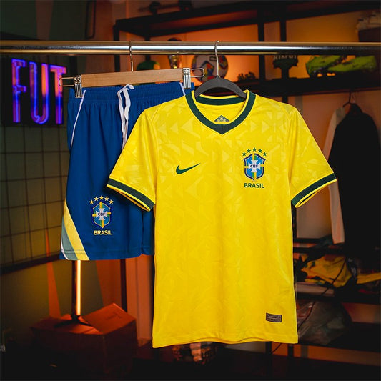 Conjunto Infantil Brasil 2026/27 I [PRONTA ENTREGA] - imagem 1