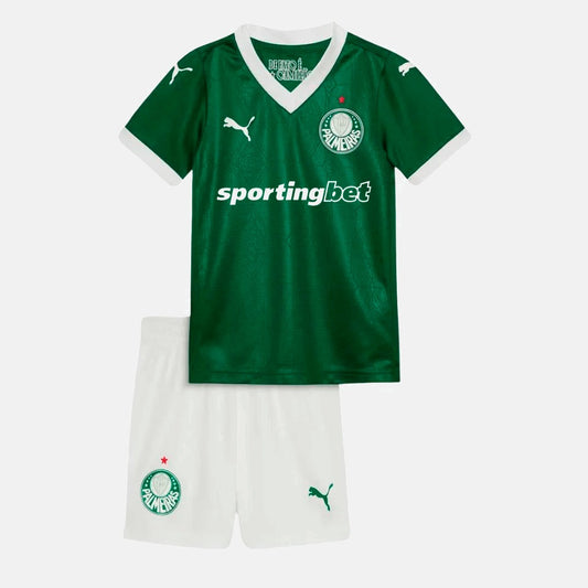 Conjunto Infantil Puma Palmeiras 2025/26 I - imagem 1