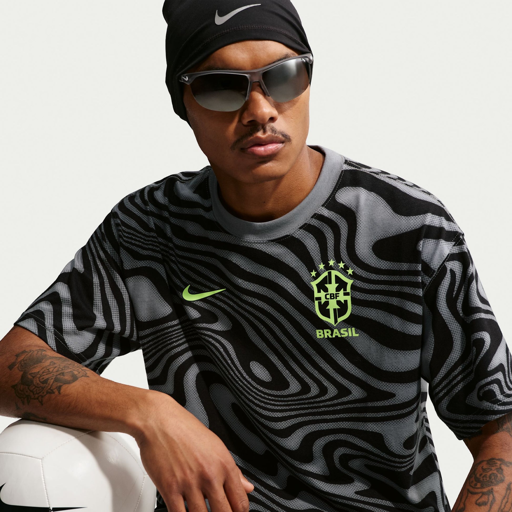 Camisa Brasil Treino 2026/27 Cinza - imagem 3