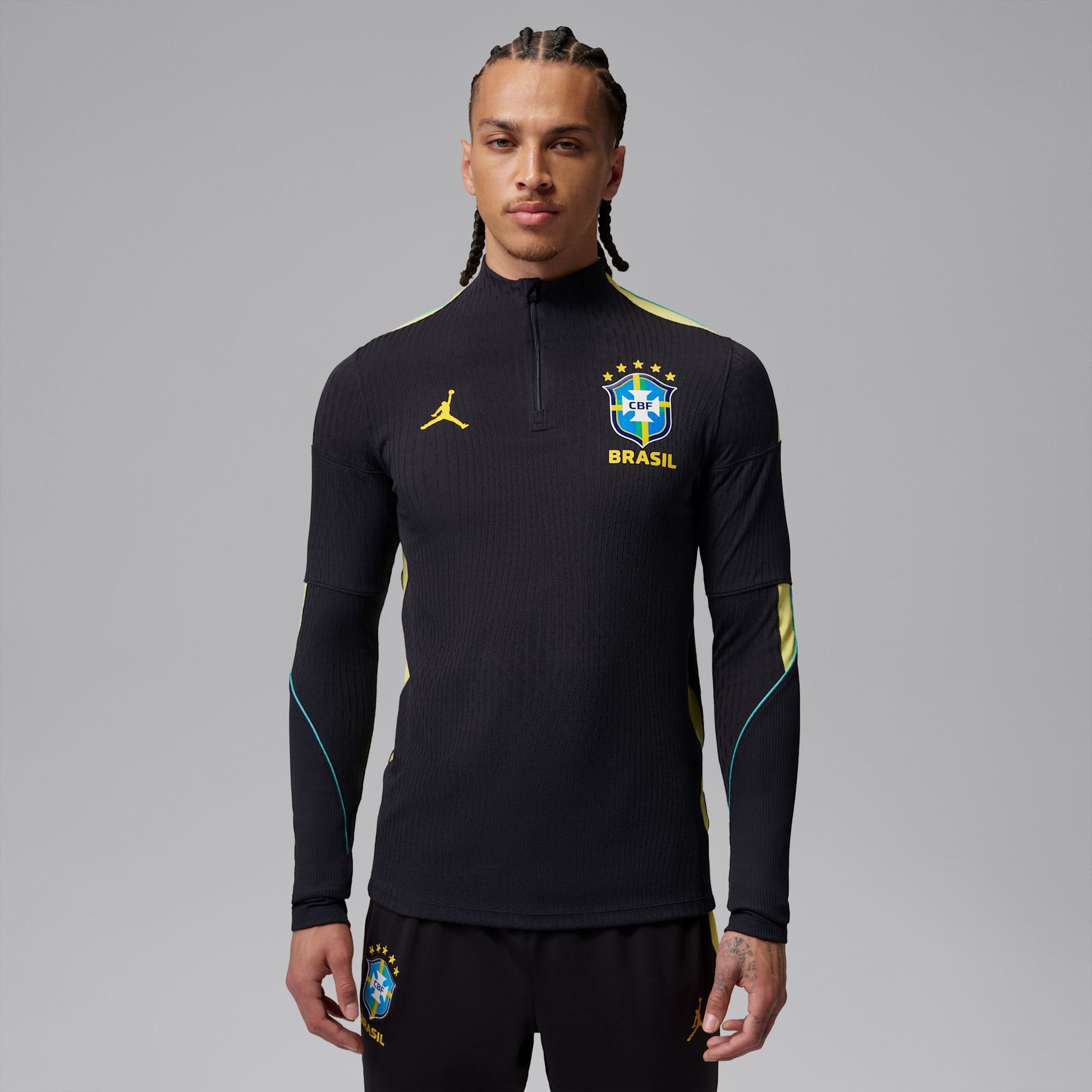 Conjunto de Treino Brasil 2026/27 Preto - imagem 1