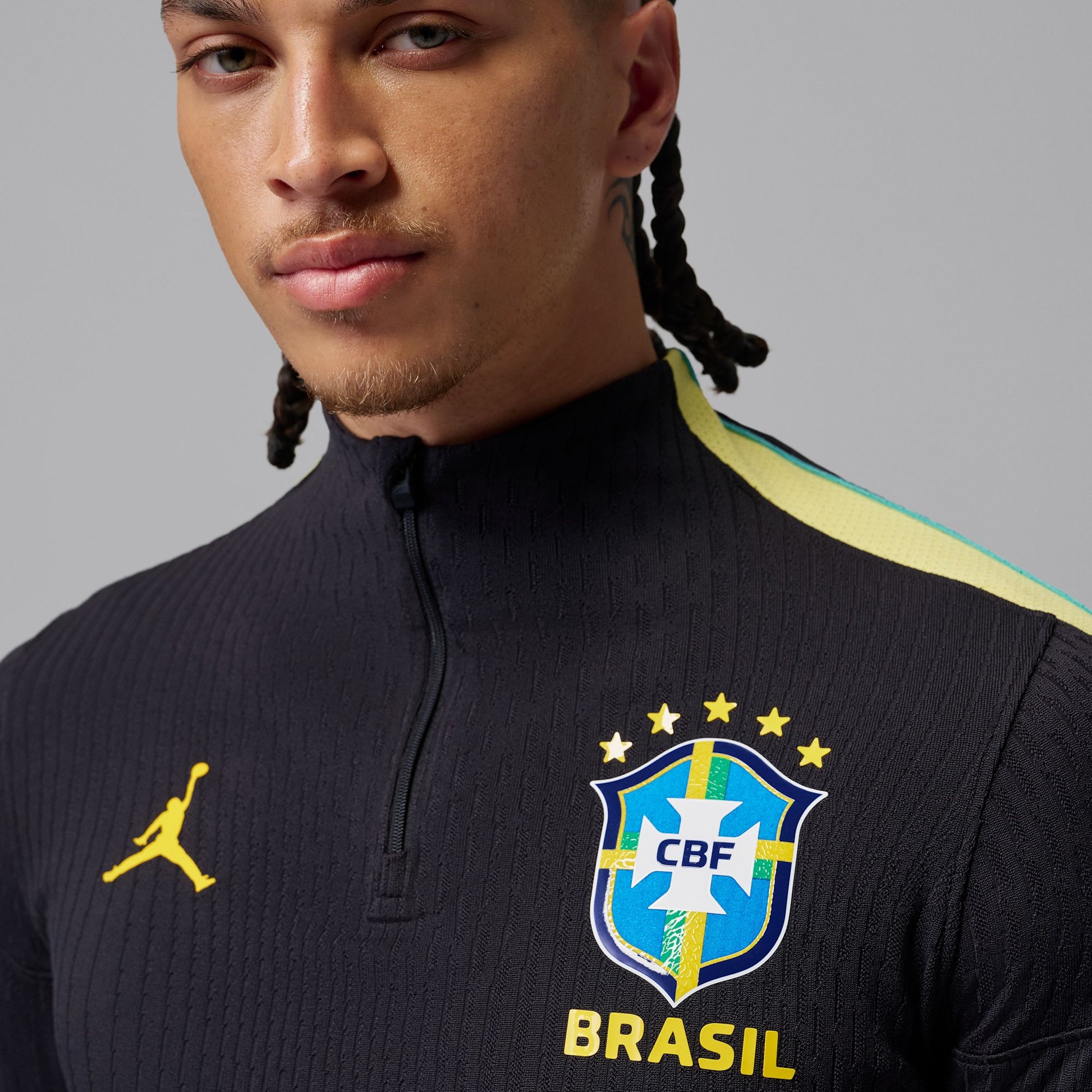 Conjunto de Treino Brasil 2026/27 Preto - imagem 3