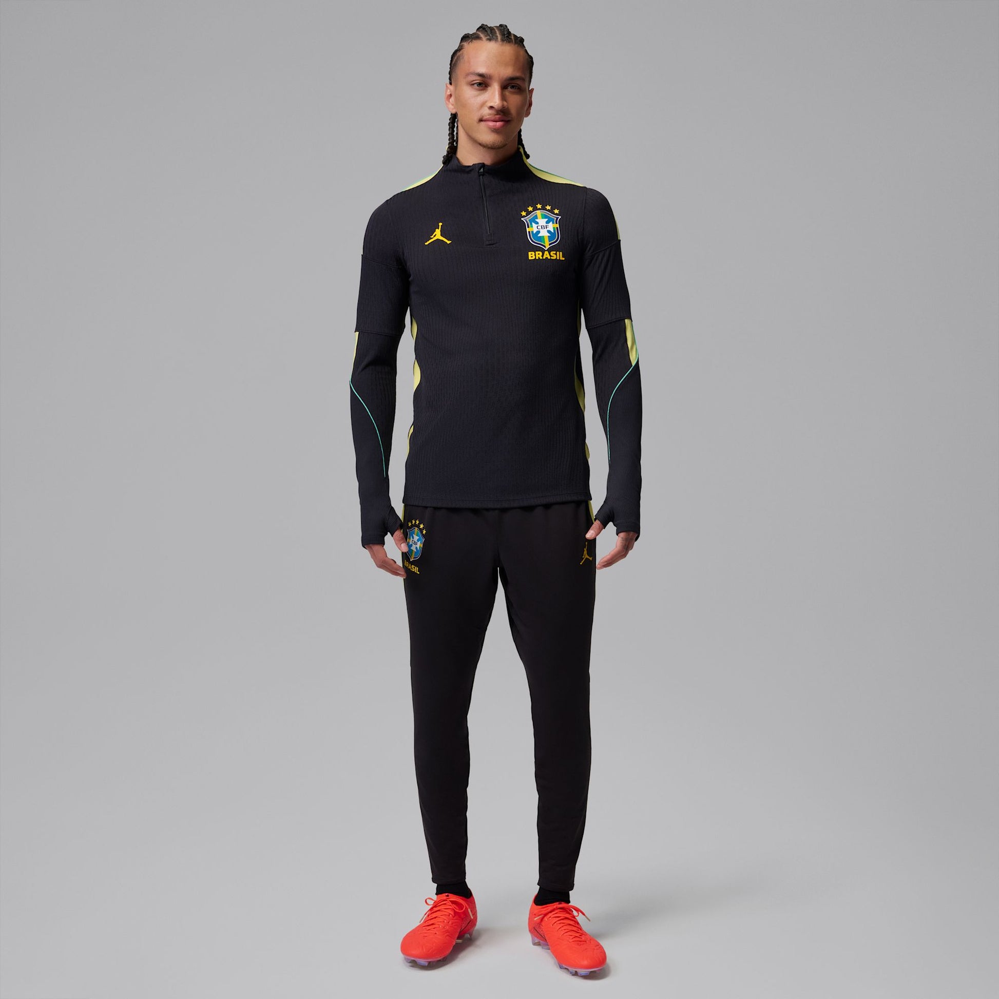 Conjunto de Treino Brasil 2026/27 Preto - imagem 9